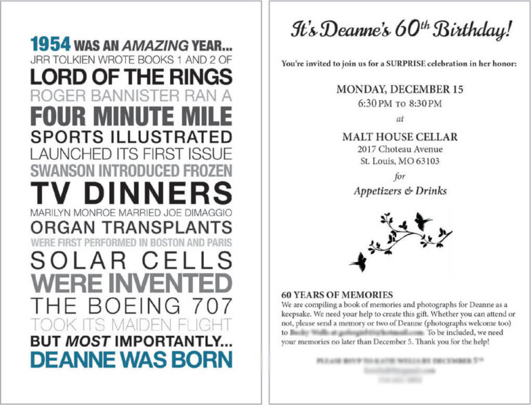 party invitation