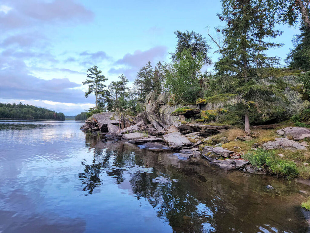 Rainy Lake at Voyageurs National Park